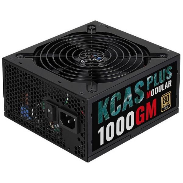 Блок питания AeroCool KCAS PLUS 1000GM V2 1000 Вт retail черный